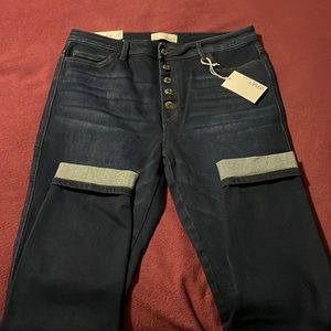 Non distressed Vervet Jeans for sale